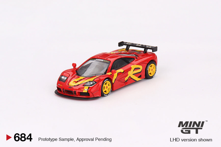 1:64 Mini GT#684 McLaren F1 GTR 1996 Presentation Limited Edition MGT00684