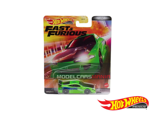 1:64 Hot Wheels MITSUBISHI Eclipse Retro Entertainment L Case 2022 Fast & Furious Assortment  DMC55-957L