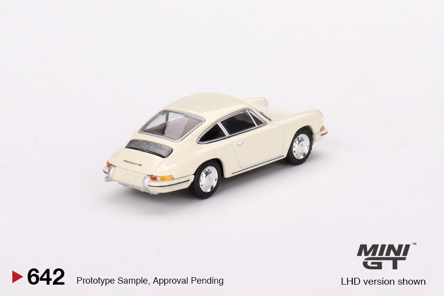 1:64 Mini GT #642 1963 Porsche 901 – Ivory Limited Edition MGT00642
