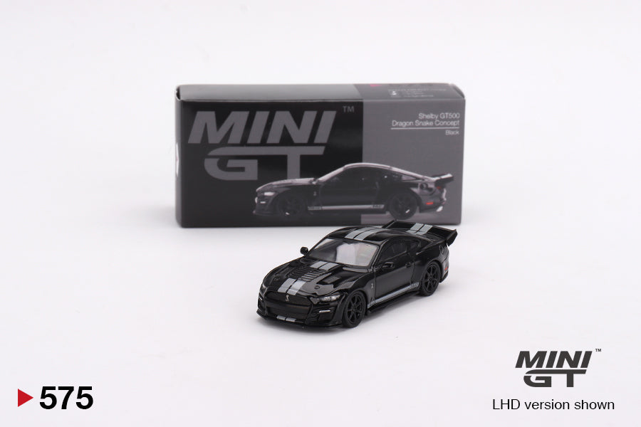 1:64 Mini GT #575 Shelby GT500 Dragon Snake Concept Black Limited Edition MGT00575