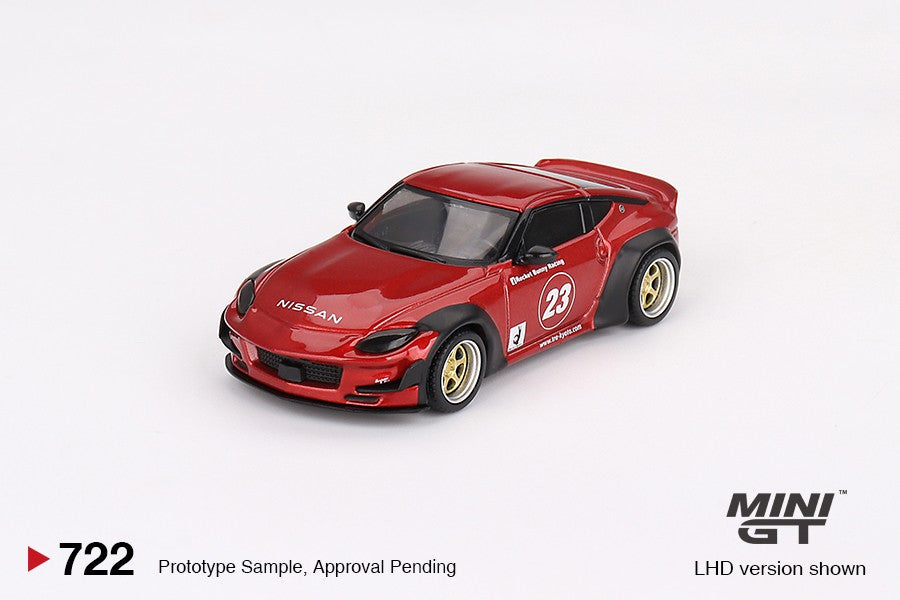 1/64 Mini GT #722 Nissan Z Pandem – Passion Red Limited Edition mgt00722