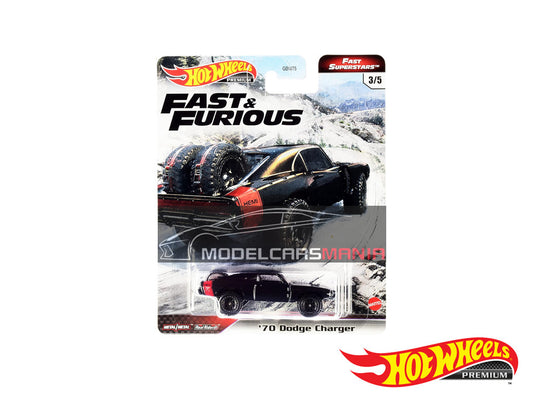 1:64 Hot Wheels 70' Dodge Charger Off Road Fast & Furious M Case 2021 Fast Superstars GBW75-956M