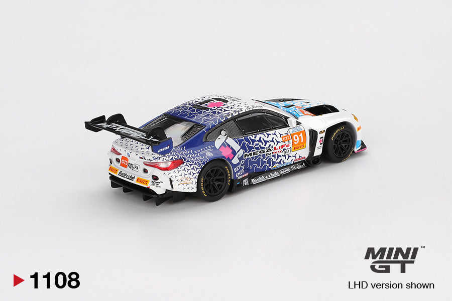 1/64 Mini GT #1108 BMW M4 GT3 #91 FIST Team AAI 2025 China GT Exclusive Limited Edition MGT01108