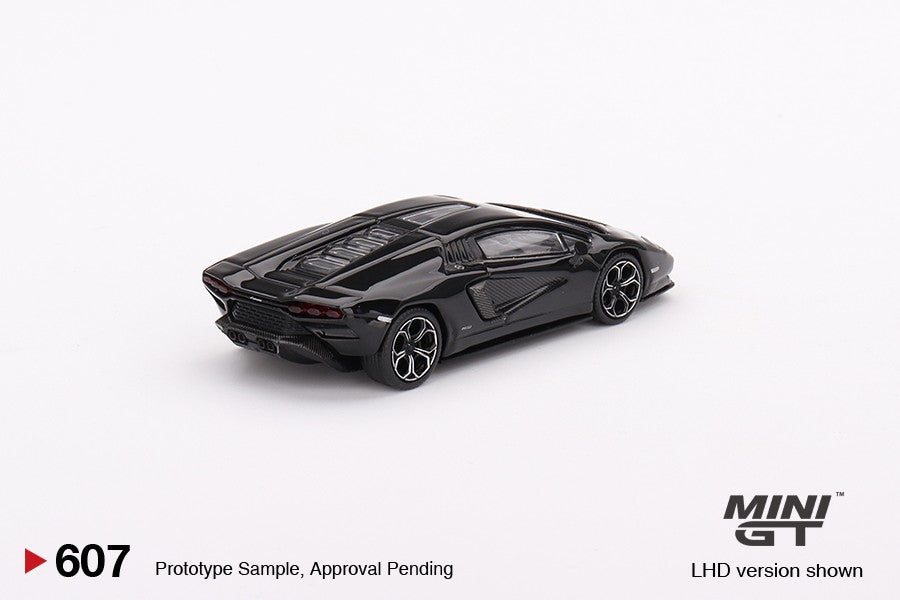 1:64 Mini GT #607 Lamborghini Countach LPI 800-4 – Nero Maia Limited Edition mgt00607