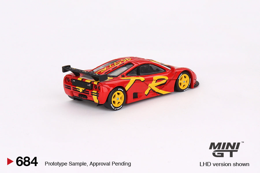 1:64 Mini GT#684 McLaren F1 GTR 1996 Presentation Limited Edition MGT00684