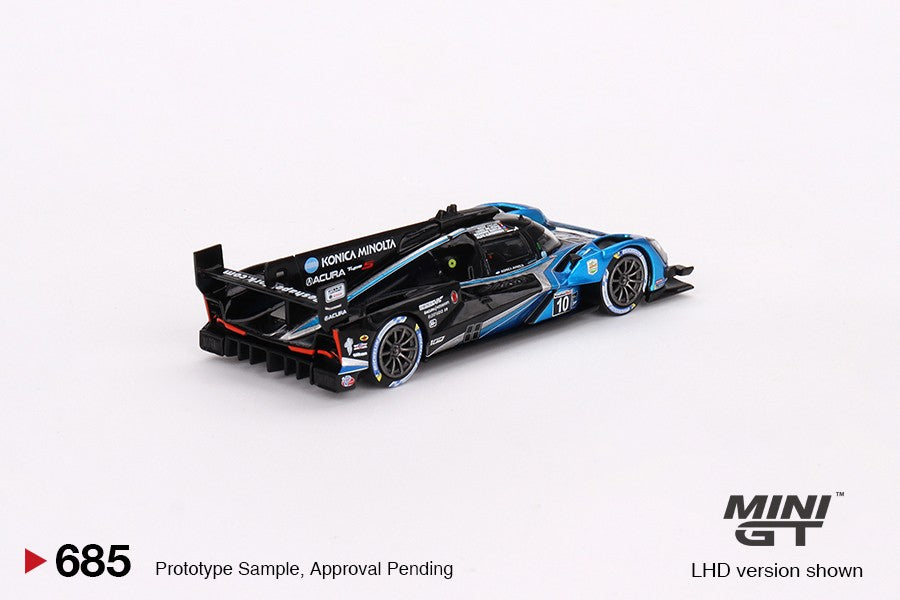 1:64 Mini GT #685 ACURA ARX-06 GTP #10 KONICA MINOLTA 2023 IMSA DAYTONA Limited Edition MGT00685