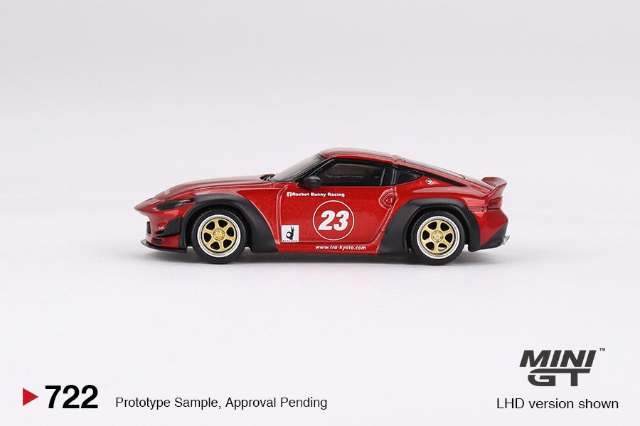 1/64 Mini GT #722 Nissan Z Pandem – Passion Red Limited Edition mgt00722