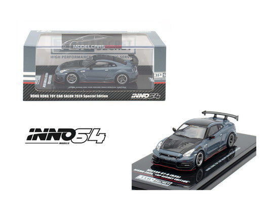 1:64 INNO64 Nissan GT-R (R35) NISMO 2024 Tuned by TOP SECRET HK Toy Car Salon Special Edition IN64-R35TS-HKTS24