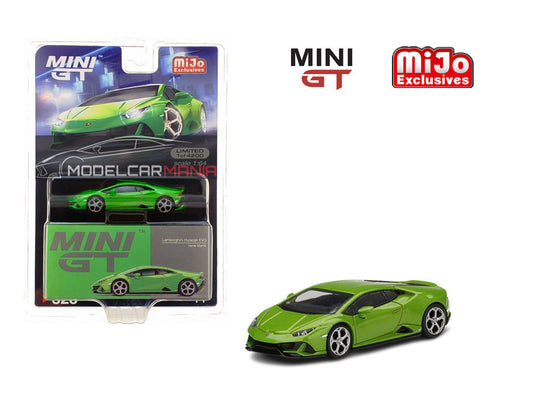 1:64 Mini GT #328 Lamborghini Huracán EVO Verde Mantis Limited Edition MGT00328