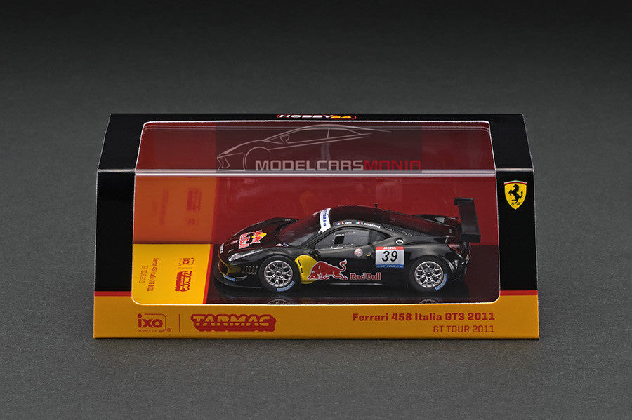 1:64 Ixo X Tarmax Works 1:64 Ferrari 458 Italia GT3 GT TOUR 2011 S.Loeb / B. Hernandez Limited Edition T64-073-11GTT39