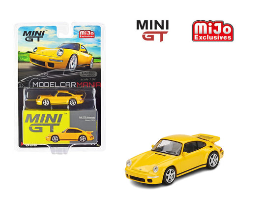 1:64 Mini GT #358 RUF CTR Anniversary Blossom Yellow Limited Edition MGT00358