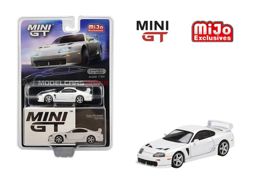 1/64 Mini GT #259 Toyota TRD 3000GT Renaissance Super White Limited Edition mgt00259