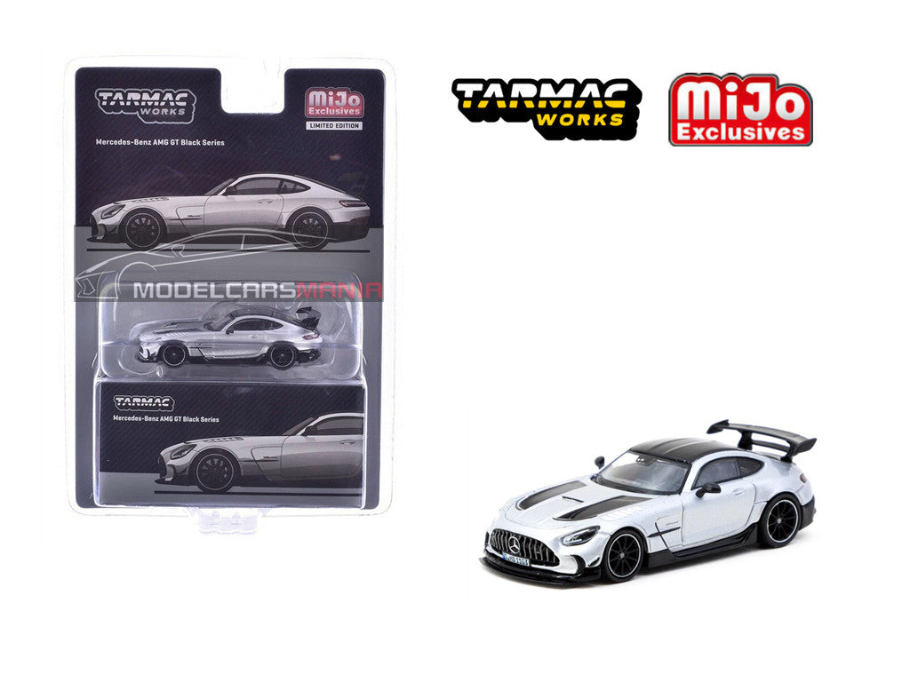 1:64 Tarmac Works Mercedes-Benz AMG GT Black Series Silver Limited Edition T64G-042-SL