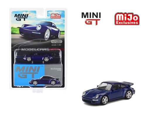 1/64 Mini GT #451 RUF CTR Anniversary Dark Blue Limited Edition mgt00451
