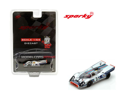 1:64 Spark Model Porsche 917 K No. 3 Winner 1971 Sebring 12H Limited Edition Y147B