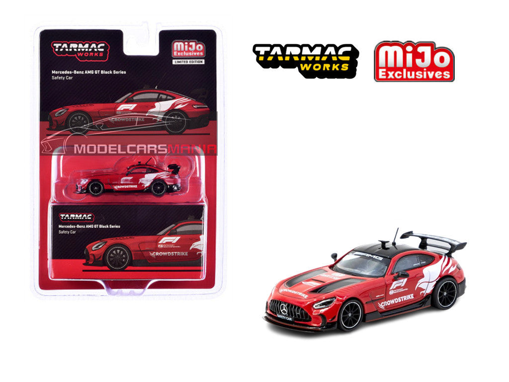 1:64 Tarmac Works Mercedes-Benz AMG GT Black Series Safety Car Red Limited Edition T64G-042-SC