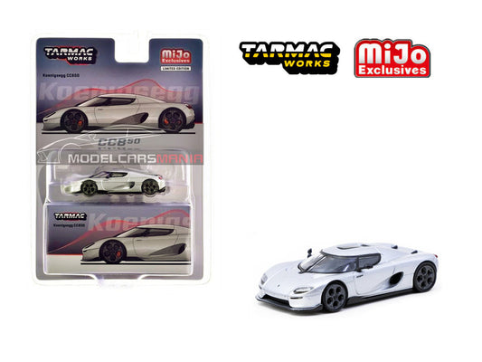 1:64 Tarmac Works  Koenigsegg CC850 Silver Limited Edition T64G-TL051-SL
