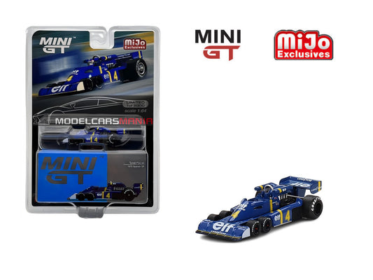 1/64 Mini GT #488 Grand Prix 1976 Tyrrell P34 #4 Spanish GP Limited Edition mgt00488