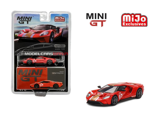 1:64 Mini GT #476 Ford GT Alan Mann Heritage Edition Limited Edition mgt00476