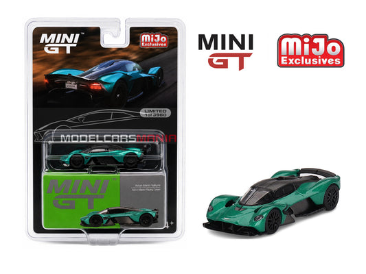 1/64 Mini GT #600 Aston Martin Valkyrie Aston Martin – Racing Green Limited Edition mgt00600