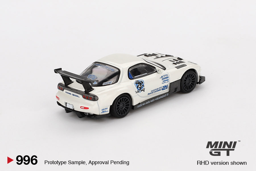 1:64 Mini GT #996 Mazda RX-7 (FD3S) Itosyoukai Rei-gouki with RE Amemiya Limited Edition mgt00996