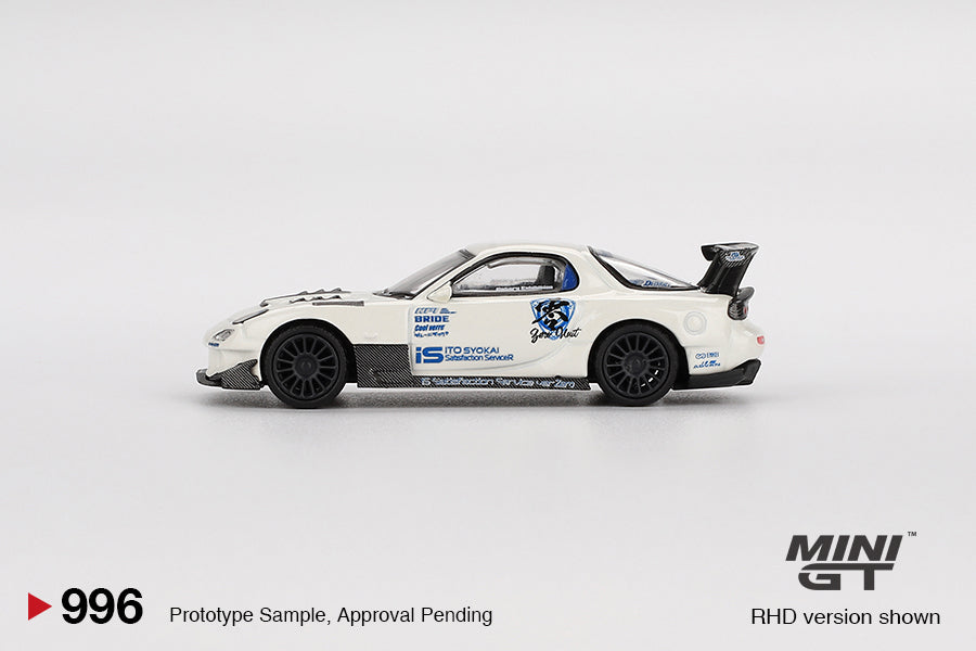1:64 Mini GT #996 Mazda RX-7 (FD3S) Itosyoukai Rei-gouki with RE Amemiya Limited Edition mgt00996