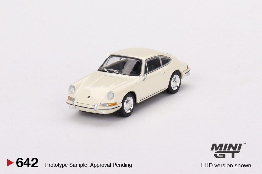 1:64 Mini GT #642 1963 Porsche 901 – Ivory Limited Edition MGT00642