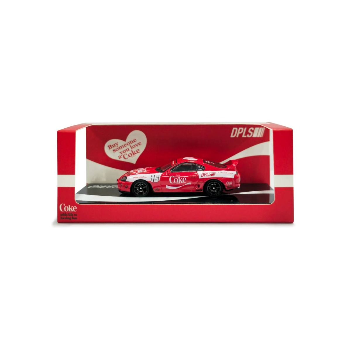 1:64 INNO64 x DPLS "Coca-Cola" Toyota Supra A80 2 Car Limited Set Limited Edition COKE117