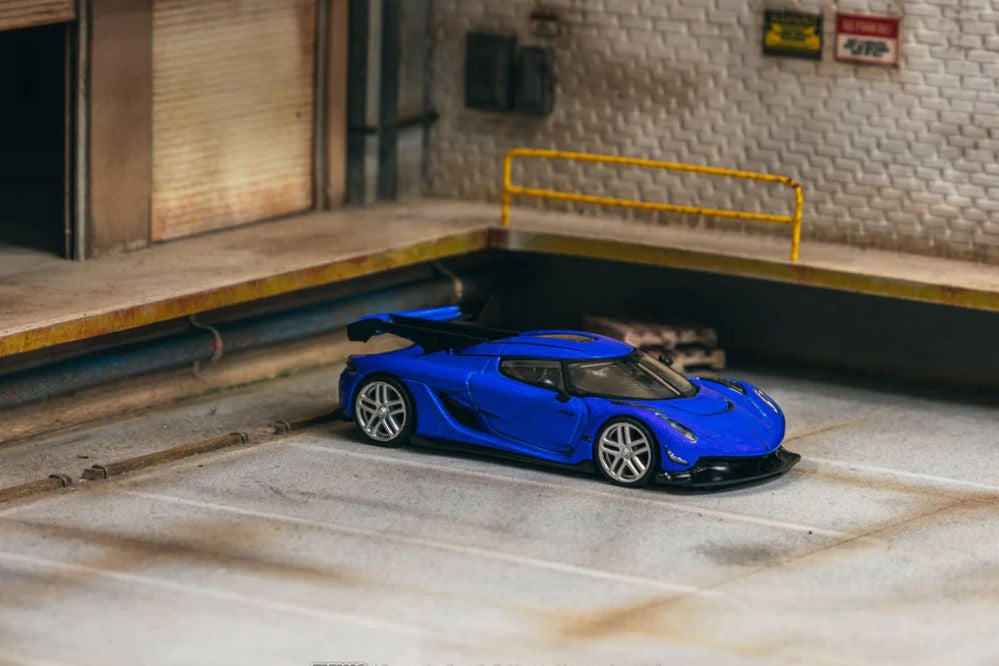 1:64 Tarmac Works Koenigsegg Jesko Attack Blue Limited Edition T64G-TL052-BL