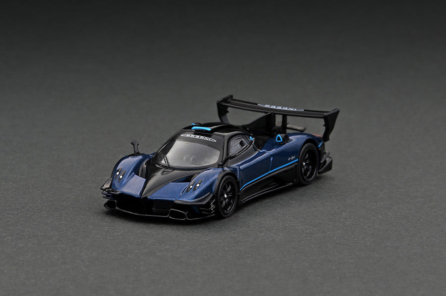 1:64 Tarmac Works Pagani Zonda Revolución Blue Metallic Limited Edition T64G-TL016-BL