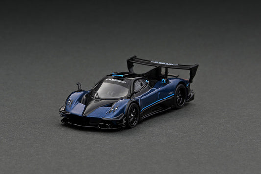 1:64 Tarmac Works Pagani Zonda Revolución Blue Metallic Limited Edition T64G-TL016-BL