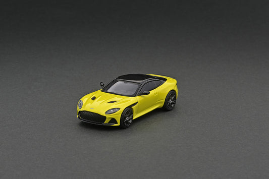 1:64 Tarmac Works x IXO Aston Martin DBS Superleggera Yellow Metallic Limited Edition T64G-004-LG