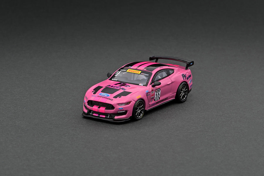 1:64 Tarmac Works Ford Mustang GT4 Pink Pirelli World Challenge Limited Edition T64G-011-PWC