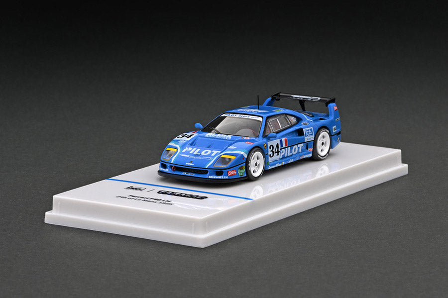 1:64 Tarmac Works Ferrari F40 LM 24h of Le Mans 1995 M. Ferté / O. Thévenin / C. Palau Limited Edition T64-075-95LM34