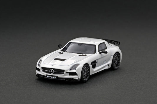 1:64 Tarmac Works Mercedes-Benz SLS AMG Coupé Black Series White  Lamley Special Edition T64G-027-WH