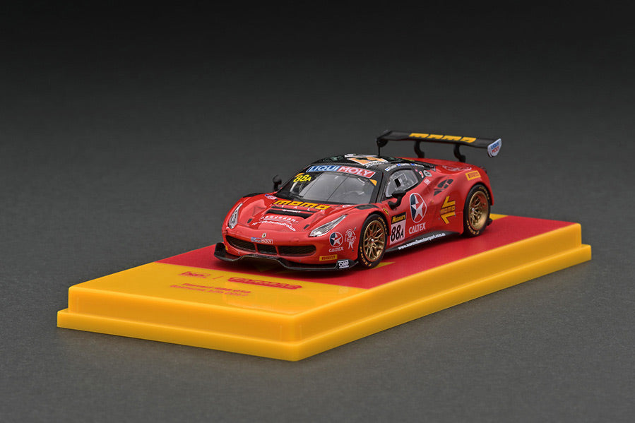 1:64 Tarmac Works X Ixo 2019 Ferrari 488 GTE Bathurst 12 Hour #88 Limited Edition T64-072-17BH88