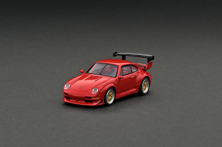 1:64 Tarmac Works x Schuco 1:64 Porsche 911 (993) GT2 (Red) Limited Edition T64S-004-RD