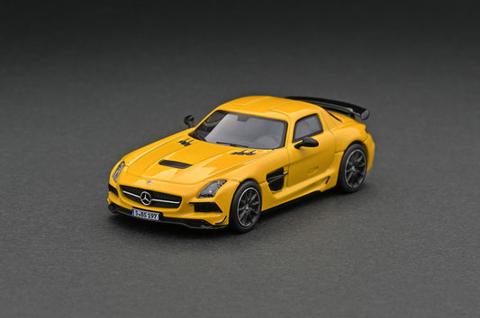 1:64 Tarmac Works Mercedes-Benz SLS AMG Coupé Black Series Yellow Metallic T64G-027-YL