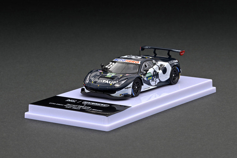 1:64 Tarmac Works Ferrari 488 GT3 DTM 2021 Nürburgring Race 2 Winner Alex Albon Limited Edition T64-072-21DTM23