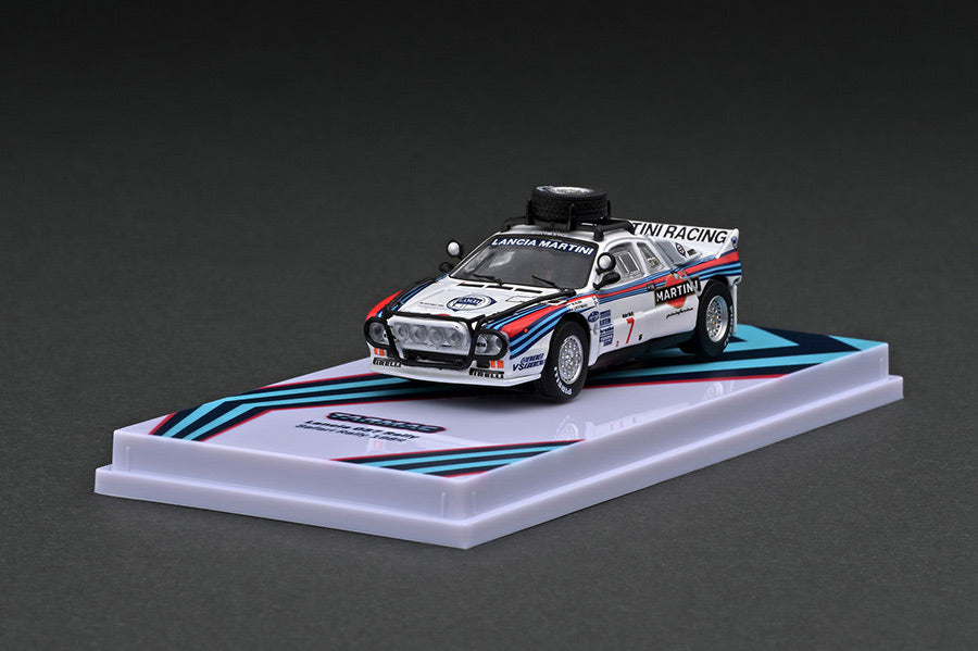 1:64 Tarmac Works Lancia 037 Rally Safari Rally 1984 Martini Markku Alén / Ilkka Kivimäki Limited Edition T64P-TL002-84SAF07