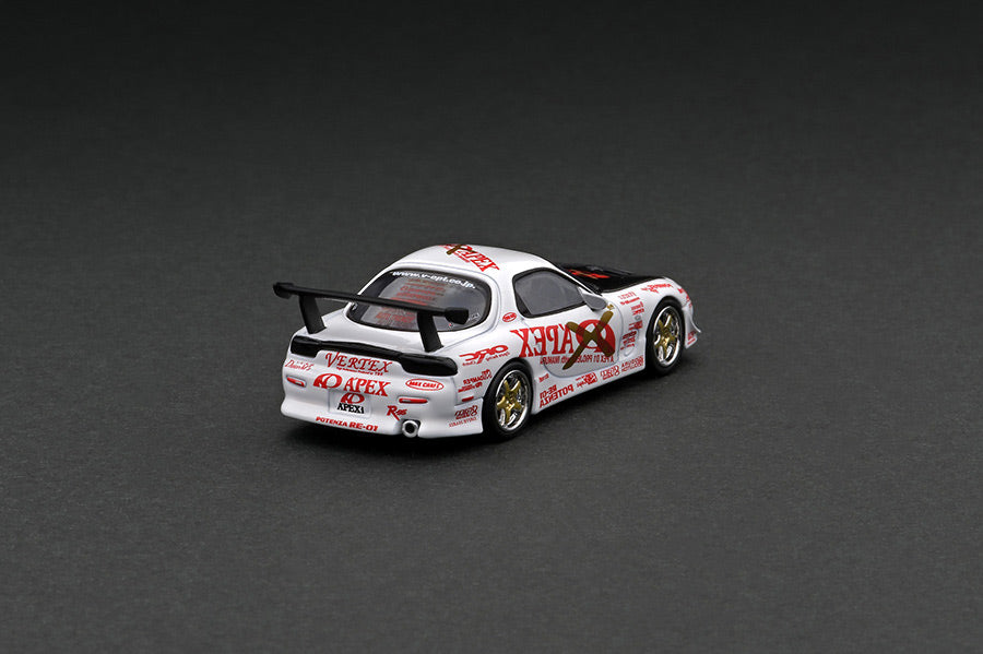 1:64 Tarmac Works Mazda RX-7 FD3S Vertex Apex Limited Edition T64G-TL022-AP