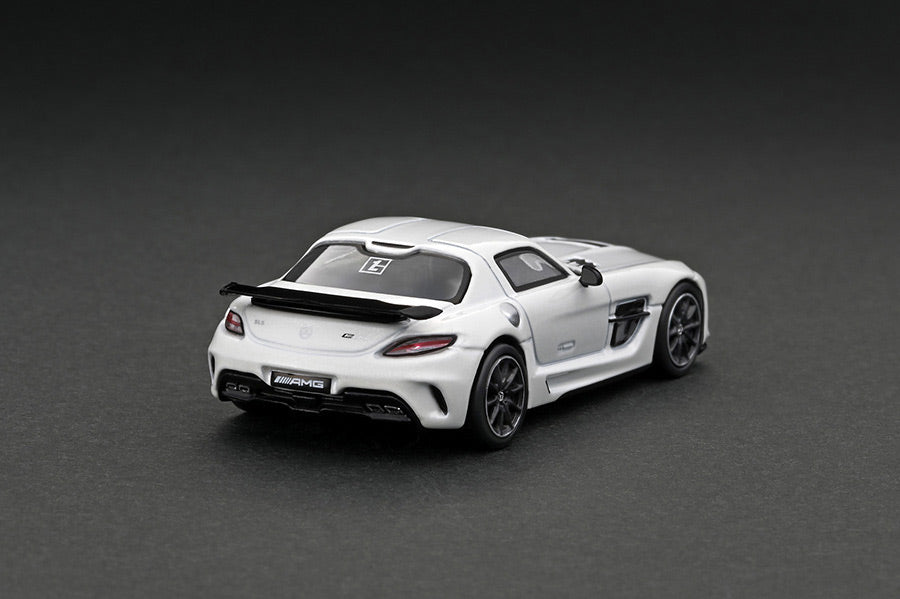 1:64 Tarmac Works Mercedes-Benz SLS AMG Coupé Black Series White  Lamley Special Edition T64G-027-WH