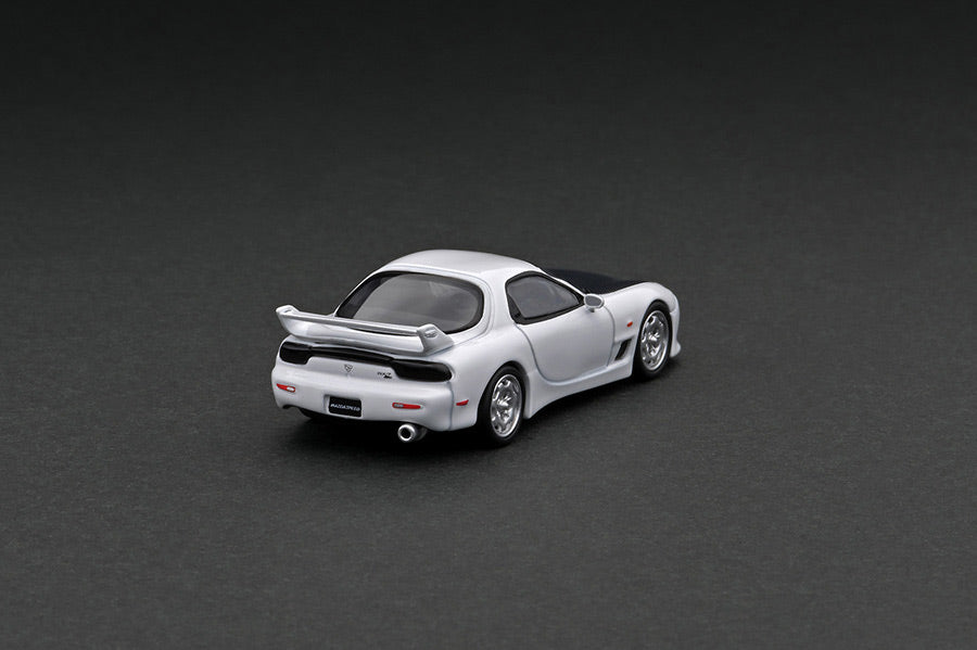 1/64 Tarmac Works Mazda RX-7 (FD3S) Mazdaspeed A Spec White Limited Edition T64G-012-WH