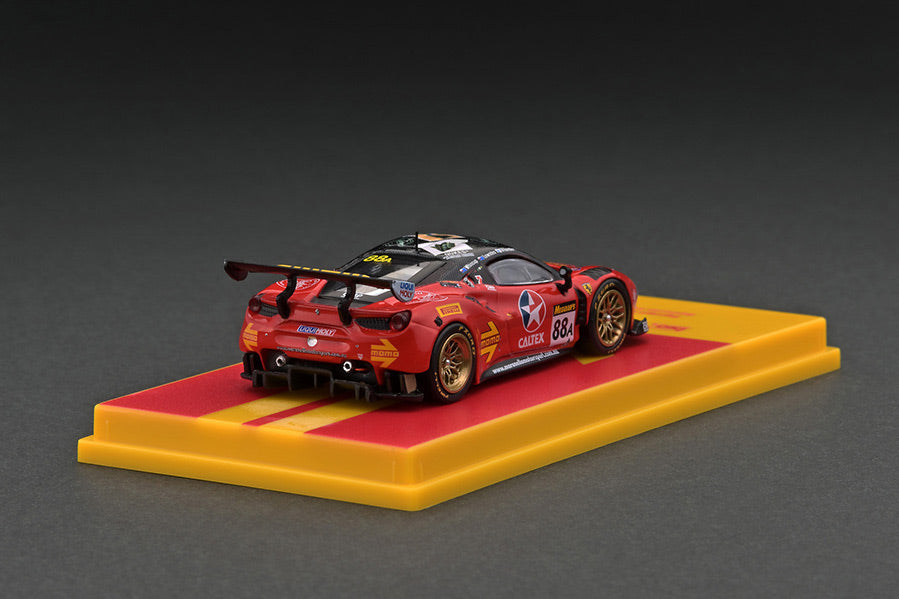1:64 Tarmac Works X Ixo 2019 Ferrari 488 GTE Bathurst 12 Hour #88 Limited Edition T64-072-17BH88