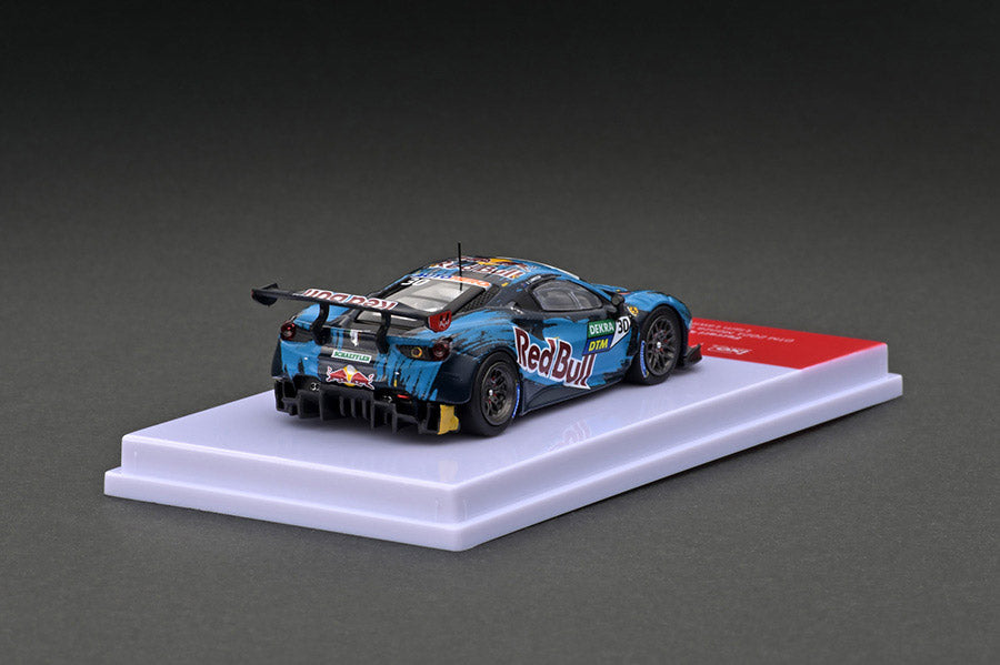1:64 Tarmac Works Ferrari 488 GT3 DTM 2021 Monza Race 1 Winner Liam Lawson Red Bull Limited Edition T64-072-21DTM30
