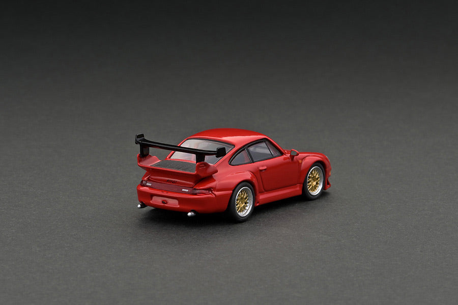 1:64 Tarmac Works x Schuco 1:64 Porsche 911 (993) GT2 (Red) Limited Edition T64S-004-RD