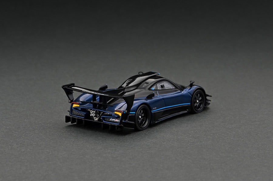 1:64 Tarmac Works Pagani Zonda Revolución Blue Metallic Limited Edition T64G-TL016-BL