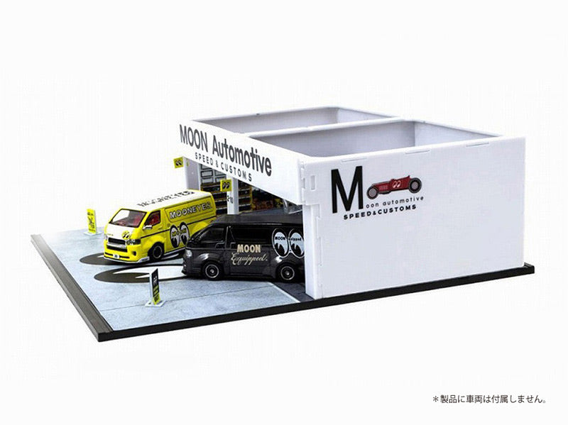 1/64 Tarmac Works Pit Garage Mooneyes Diorama Limited Edition T64D-001-ME