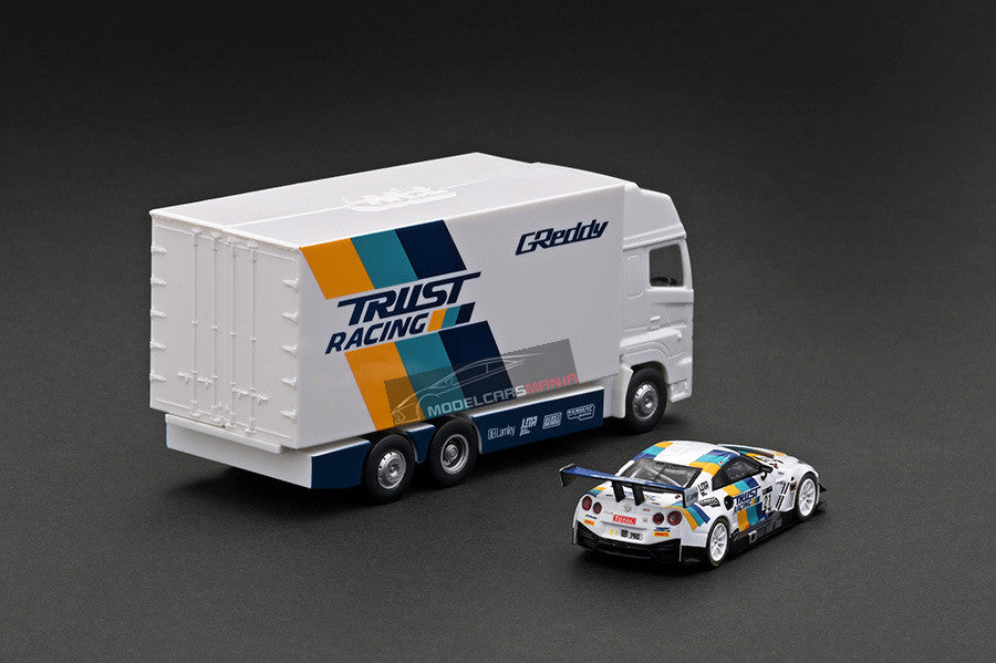 1:64 Tarmac Works Nissan GT-R NISMO GT3 GT World Challenge Asia Esports 2020 Tarmac eMotorsports Luis Moreno Truck Packaging Limited Edition